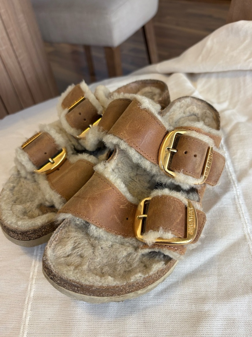 Birkenstock Arizona‎ Big Buckle Shearling